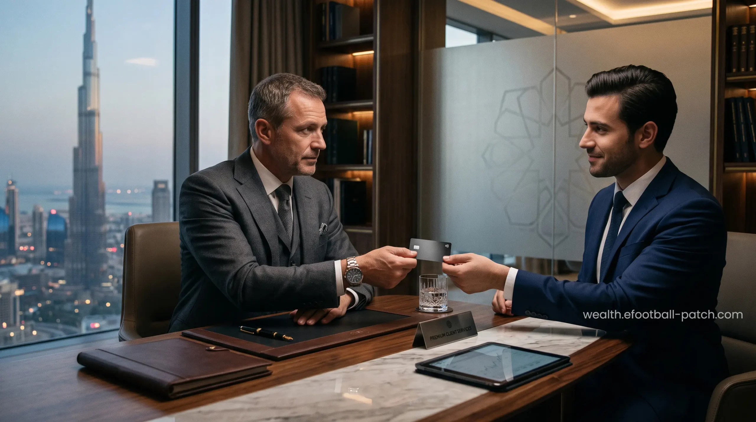 High-net-worth individual setting up a Dubai offshore banking treasury account.